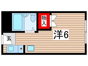 ハイツ蛍池Ａ棟の物件間取画像